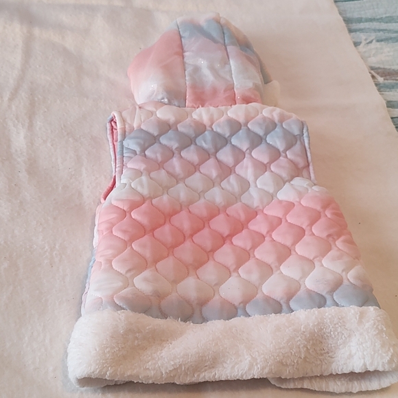 Little Lass sparkly winter vest Size 5 - Picture 5 of 5